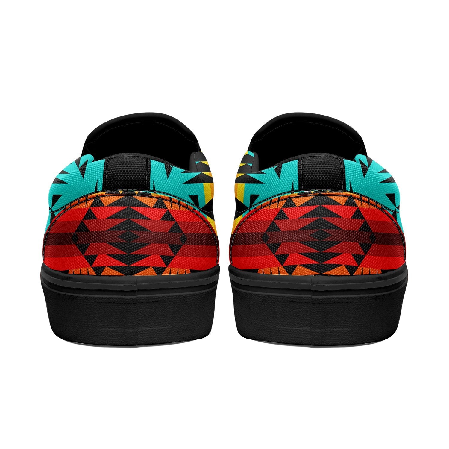 Between the Mountains Otoyimm Canvas Slip On Shoes 49 Dzine