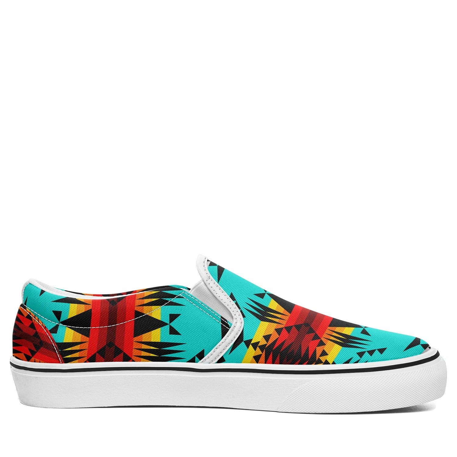 Between the Mountains Otoyimm Canvas Slip On Shoes 49 Dzine