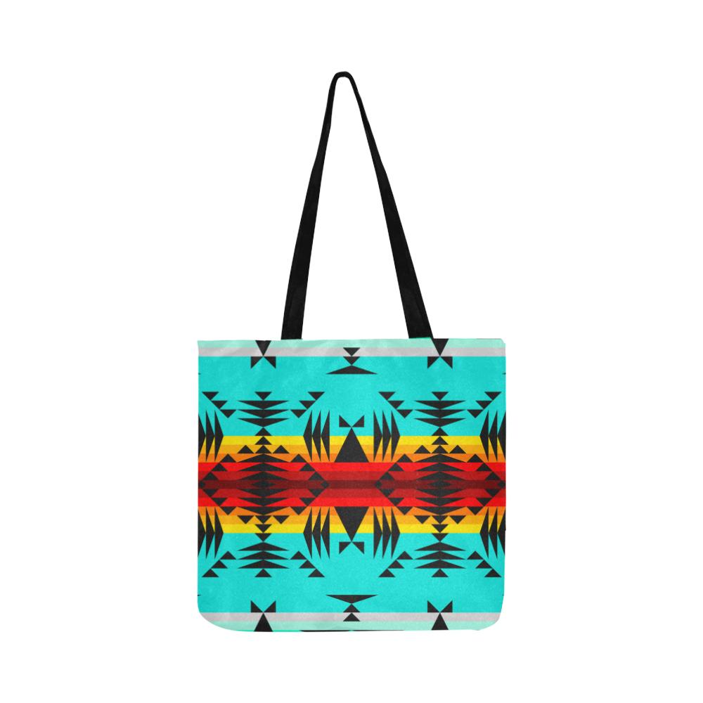 Between the Mountains Reusable Shopping Bag Model 1660 (Two sides) Shopping Tote Bag (1660) e-joyer