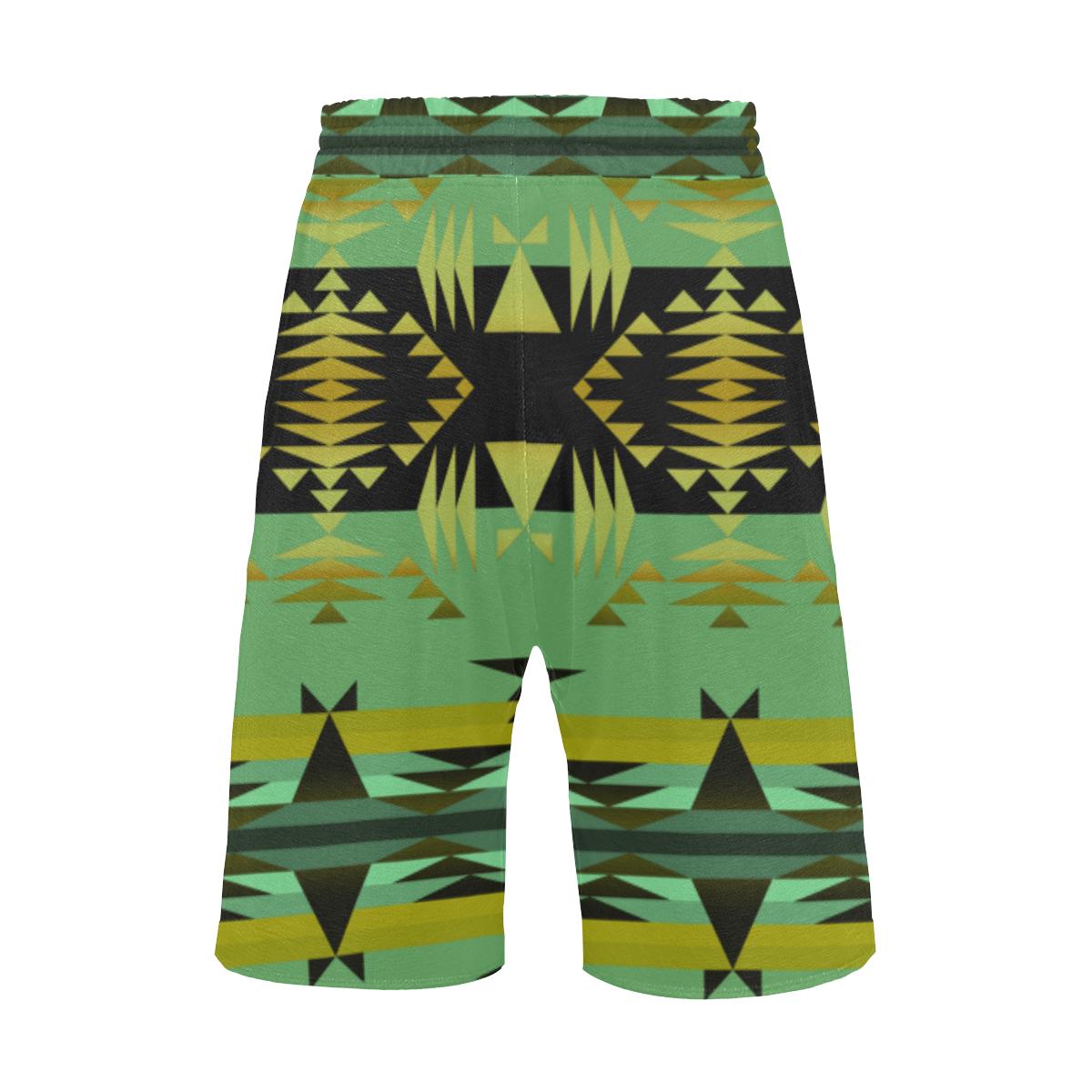 Between the Mountains Sage Men's All Over Print Casual Shorts (Model L23) Men's Casual Shorts (L23) e-joyer