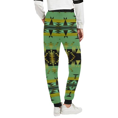 Between the Mountains Sage Women's All Over Print Sweatpants (Model L11) Women's All Over Print Sweatpants (L11) e-joyer