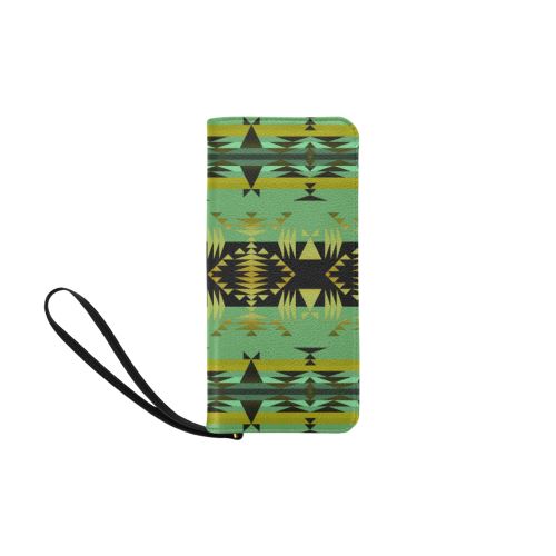 Between the Mountains Sage Women's Clutch Purse (Model 1637) Women's Clutch Purse (1637) e-joyer