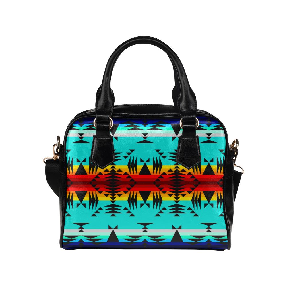 Between the Mountains Shoulder Handbag (Model 1634) Shoulder Handbags (1634) e-joyer