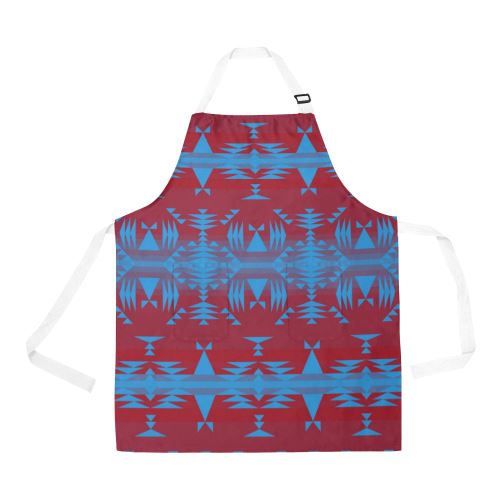 Between the Mountains Sierra Deep lake All Over Print Apron All Over Print Apron e-joyer