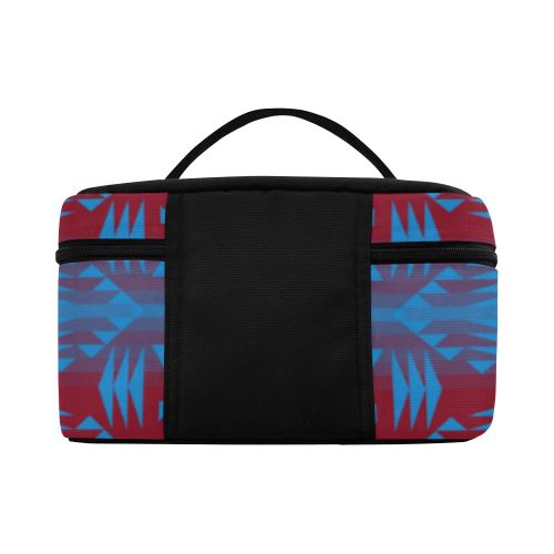 Between the Mountains Sierra Deep lake Cosmetic Bag/Large (Model 1658) Cosmetic Bag e-joyer