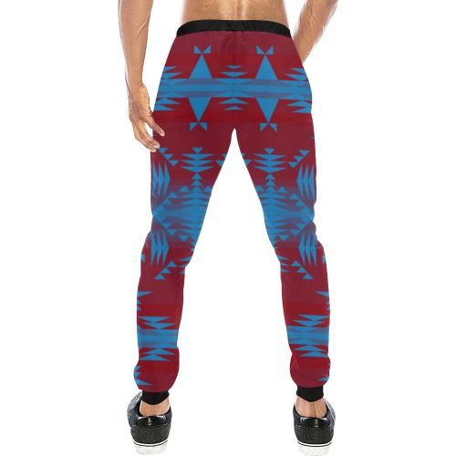 Between the Mountains Sierra Deep Lake Men's All Over Print Sweatpants (Model L11) Men's All Over Print Sweatpants (L11) e-joyer