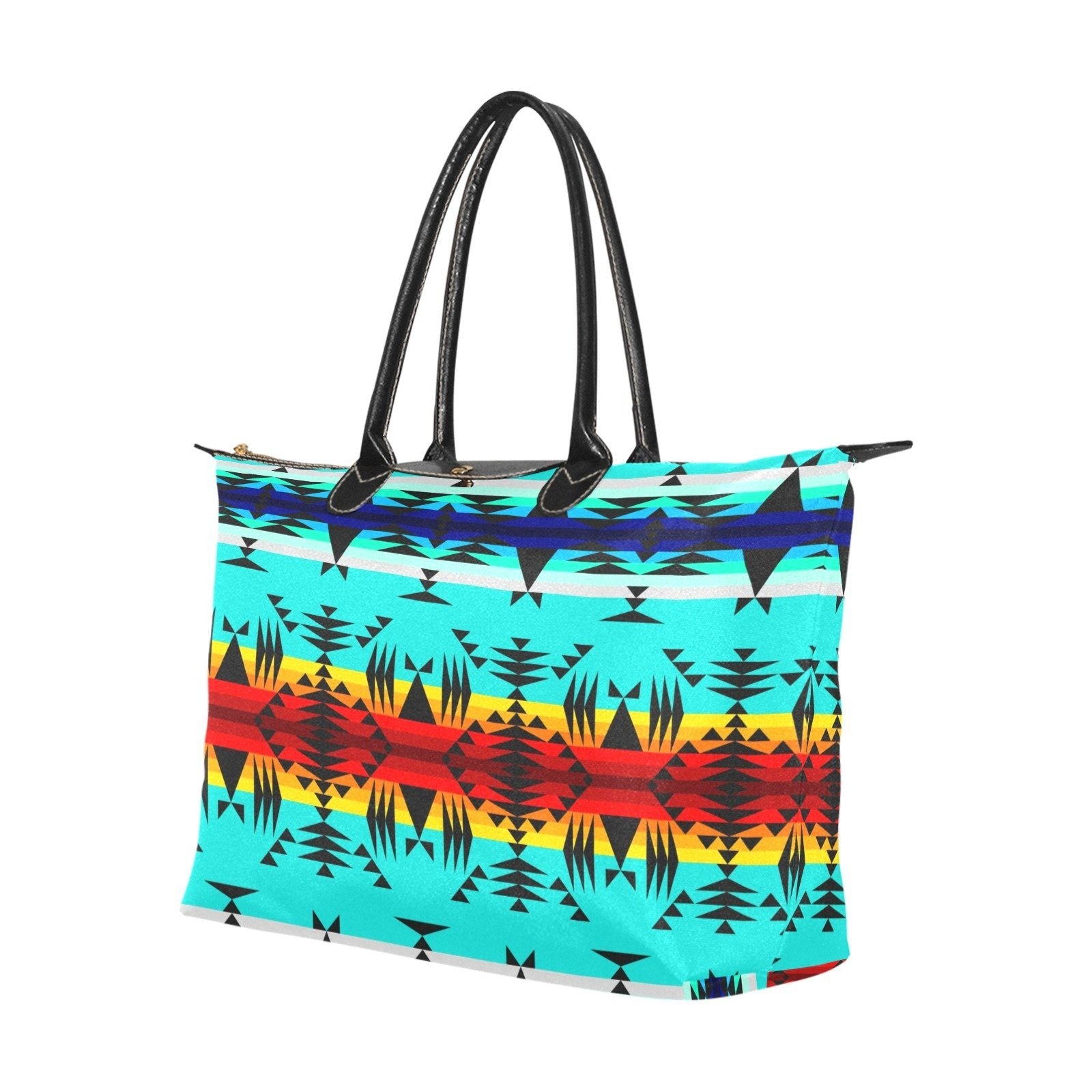 Between the Mountains Single-Shoulder Lady Handbag (Model 1714) bag e-joyer