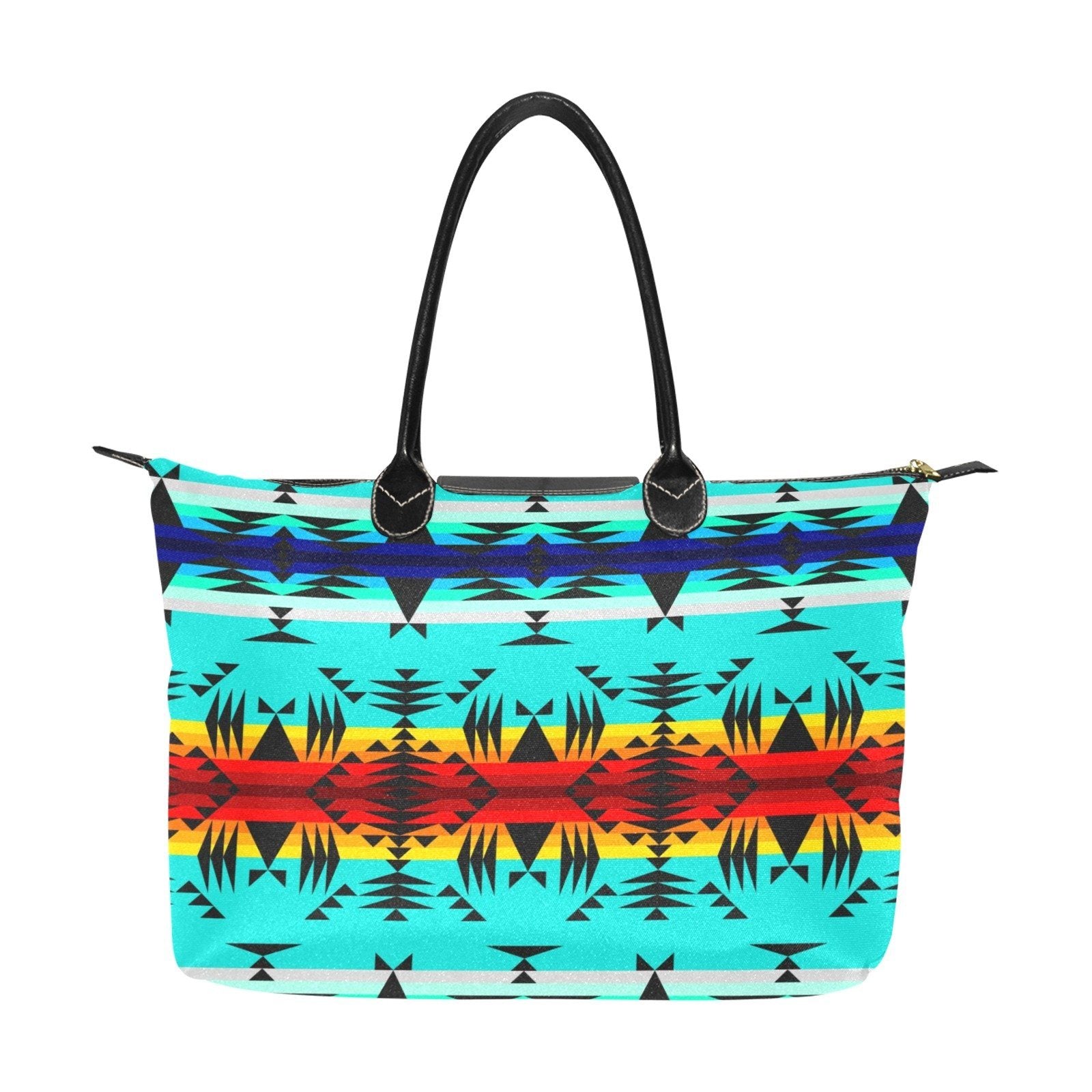 Between the Mountains Single-Shoulder Lady Handbag (Model 1714) bag e-joyer