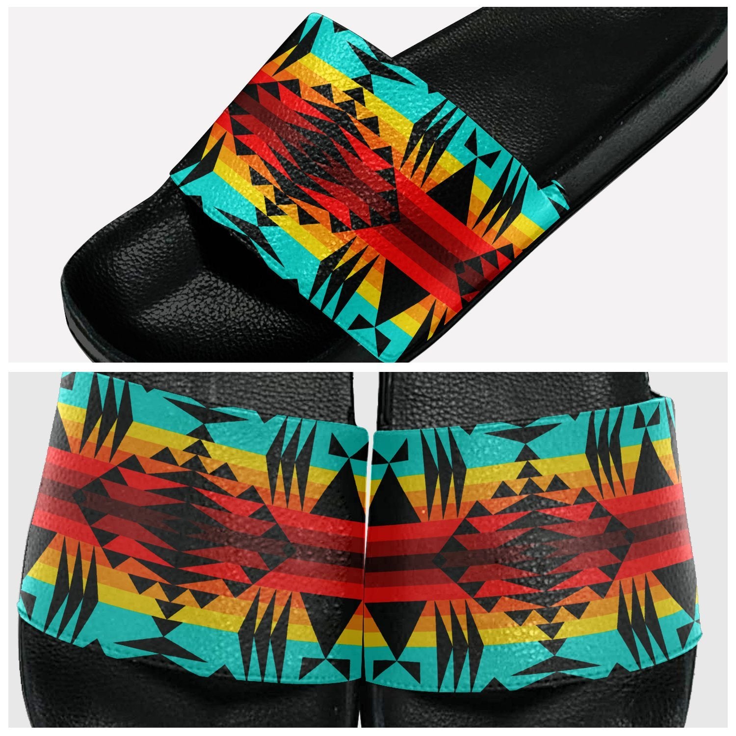 Between the Mountains Slide Sandals 49 Dzine