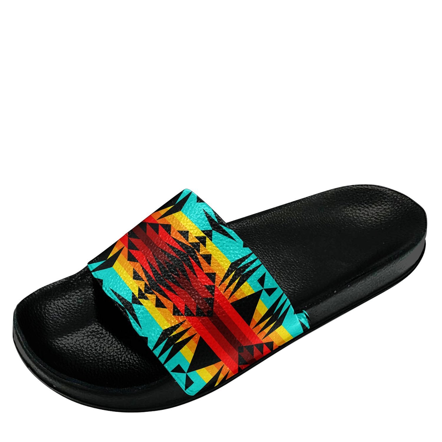 Between the Mountains Slide Sandals 49 Dzine