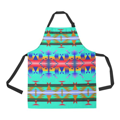 Between the Mountains Spring All Over Print Apron All Over Print Apron e-joyer