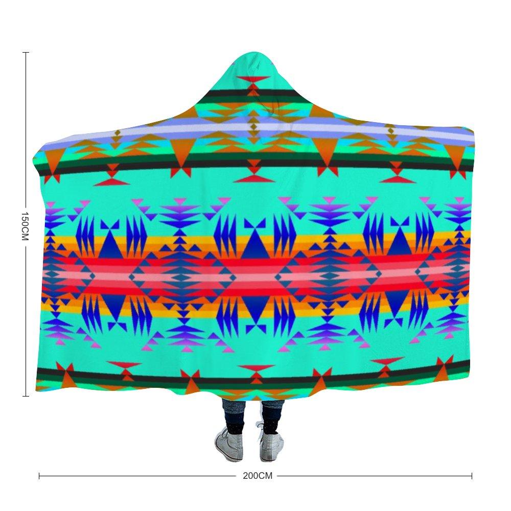 Between the Mountains Spring Hooded Blanket 49 Dzine