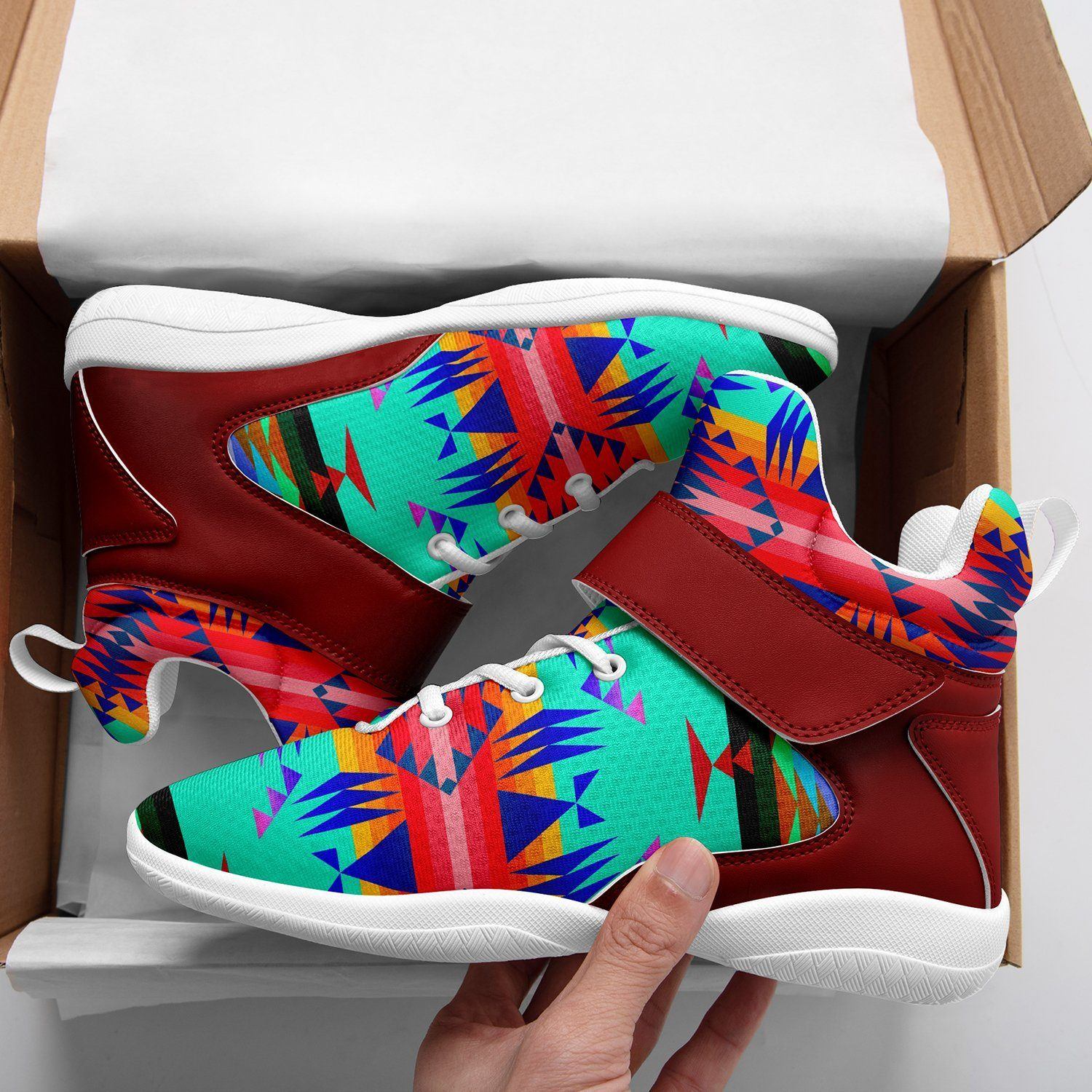 Between the Mountains Spring Ipottaa Basketball / Sport High Top Shoes - White Sole 49 Dzine