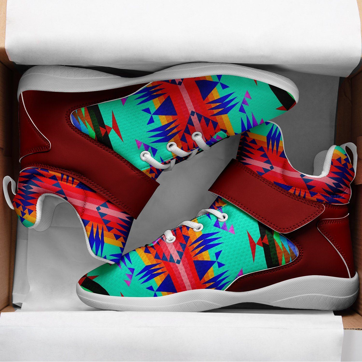 Between the Mountains Spring Kid's Ipottaa Basketball / Sport High Top Shoes 49 Dzine