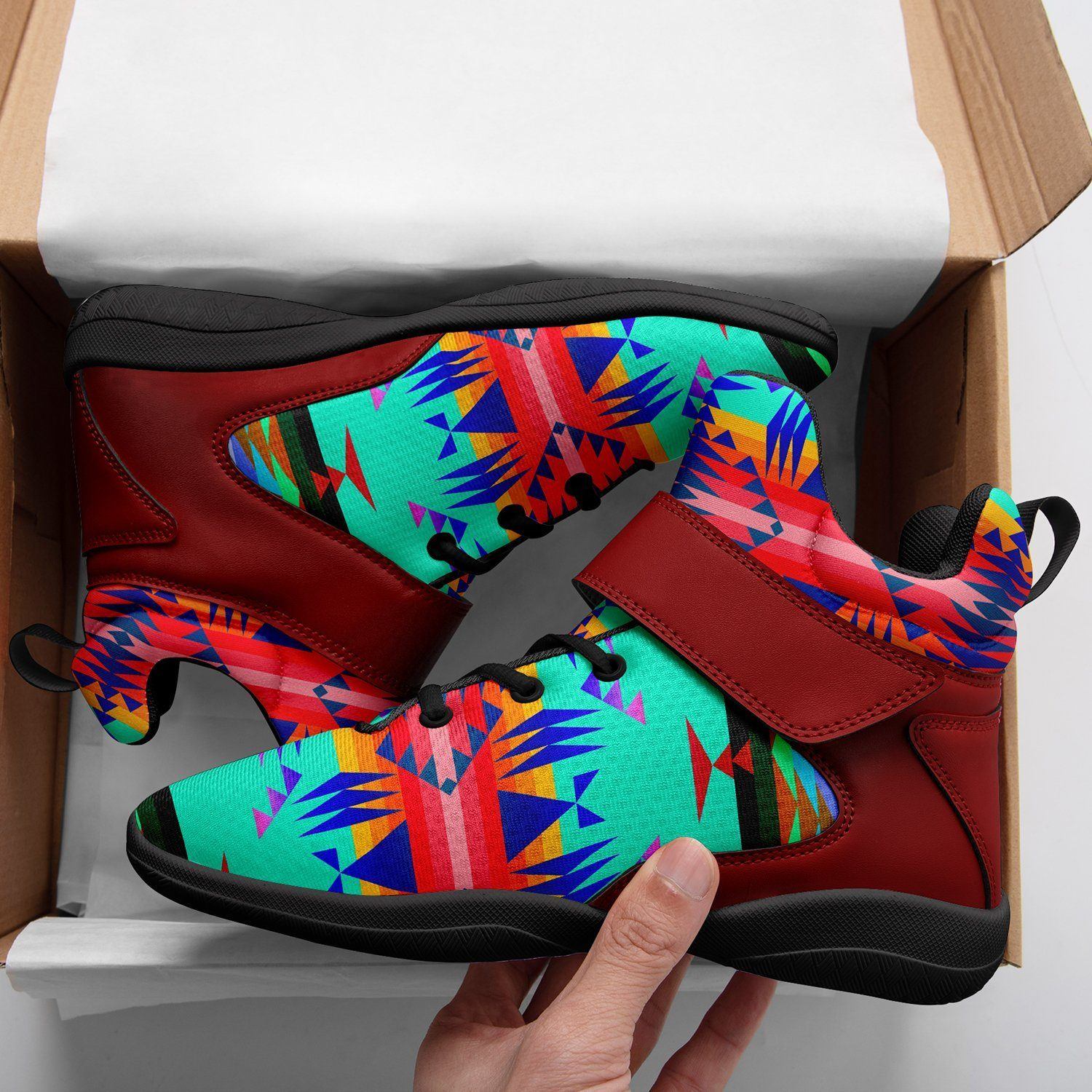 Between the Mountains Spring Kid's Ipottaa Basketball / Sport High Top Shoes 49 Dzine
