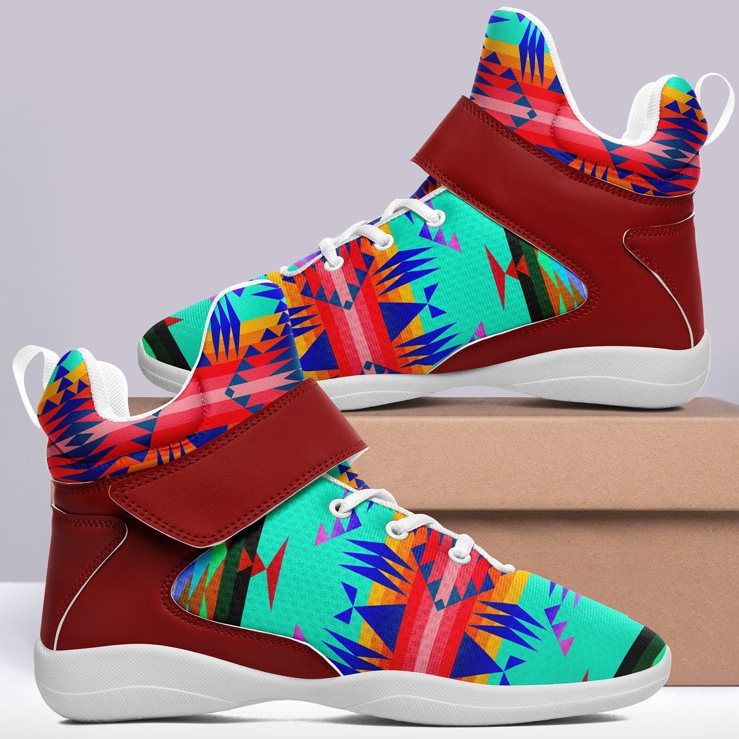 Between the Mountains Spring Kid's Ipottaa Basketball / Sport High Top Shoes 49 Dzine