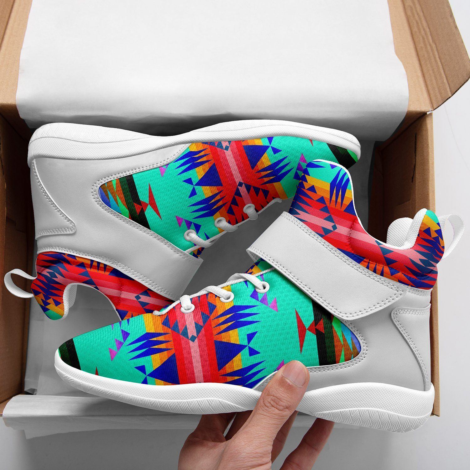 Between the Mountains Spring Kid's Ipottaa Basketball / Sport High Top Shoes 49 Dzine
