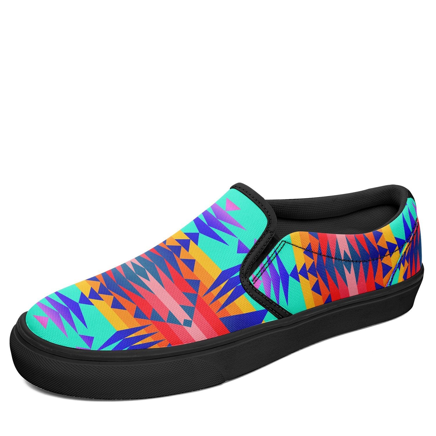 Between the Mountains Spring Otoyimm Canvas Slip On Shoes 49 Dzine