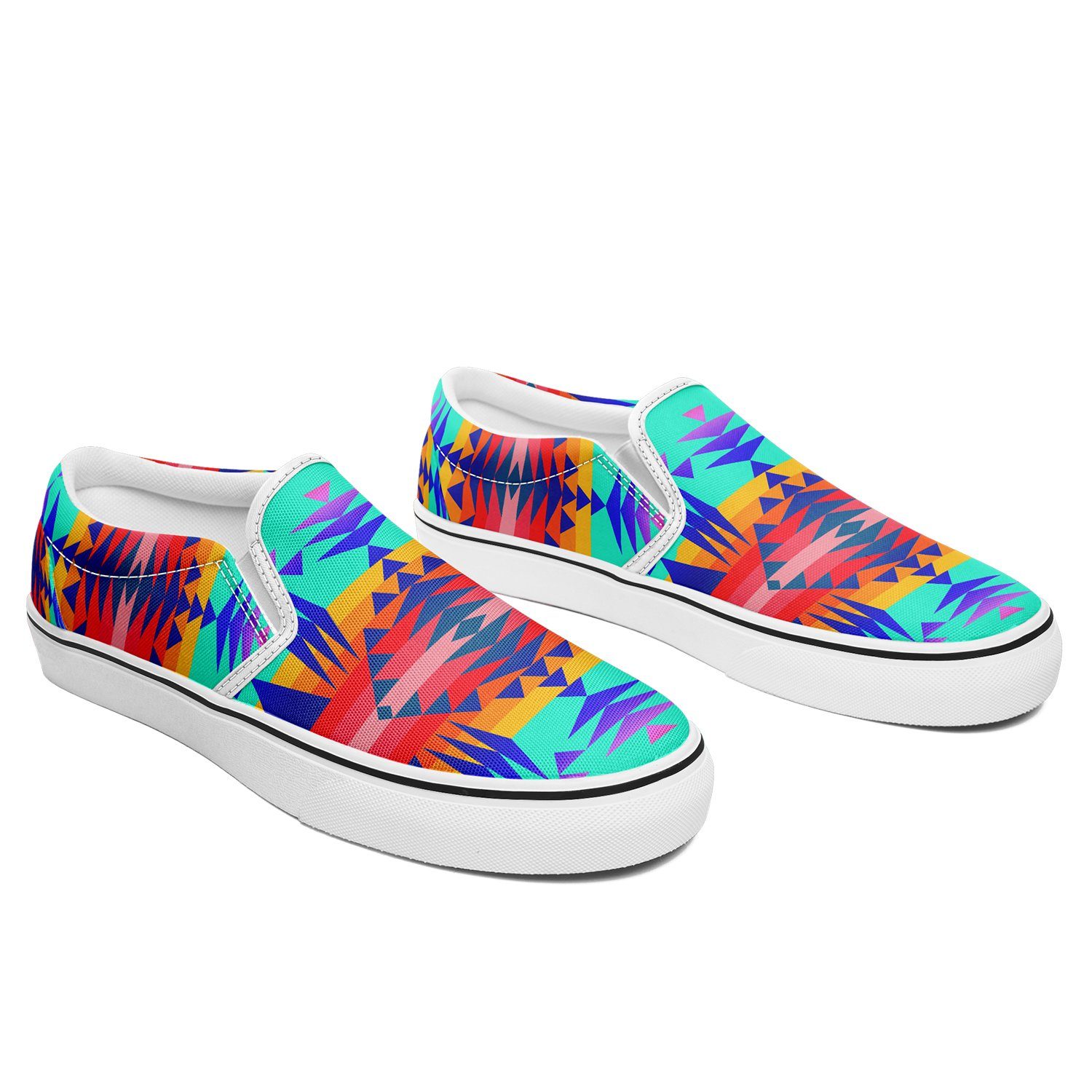 Between the Mountains Spring Otoyimm Canvas Slip On Shoes 49 Dzine