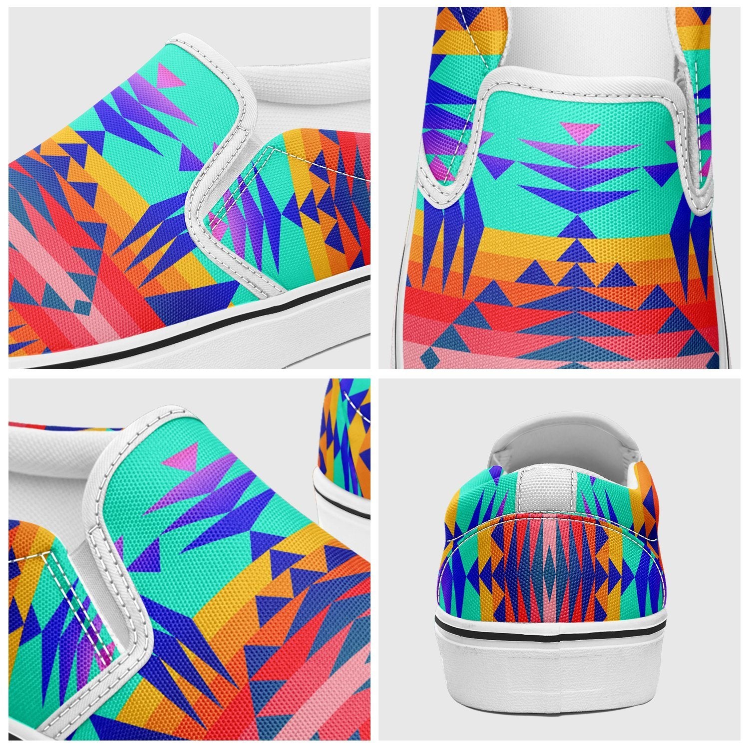 Between the Mountains Spring Otoyimm Canvas Slip On Shoes 49 Dzine