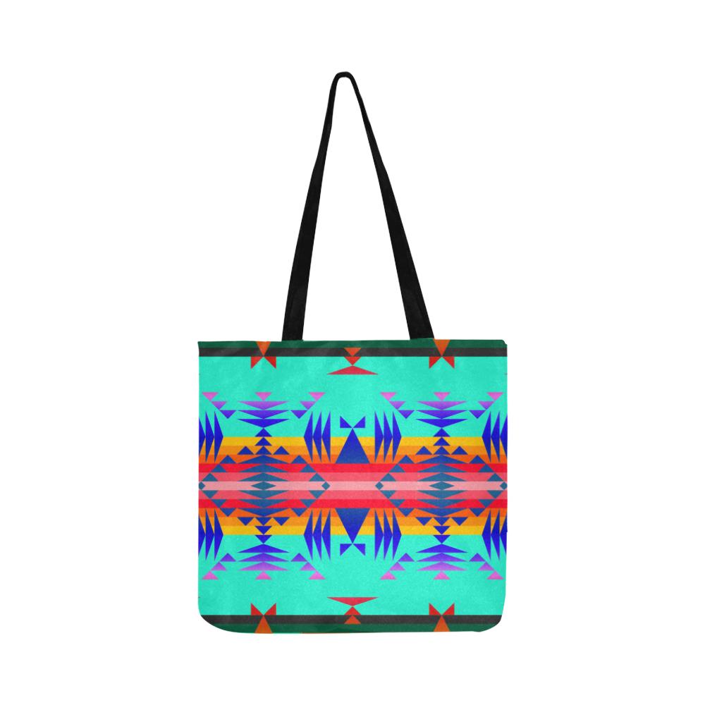 Between the Mountains Spring Reusable Shopping Bag Model 1660 (Two sides) Shopping Tote Bag (1660) e-joyer