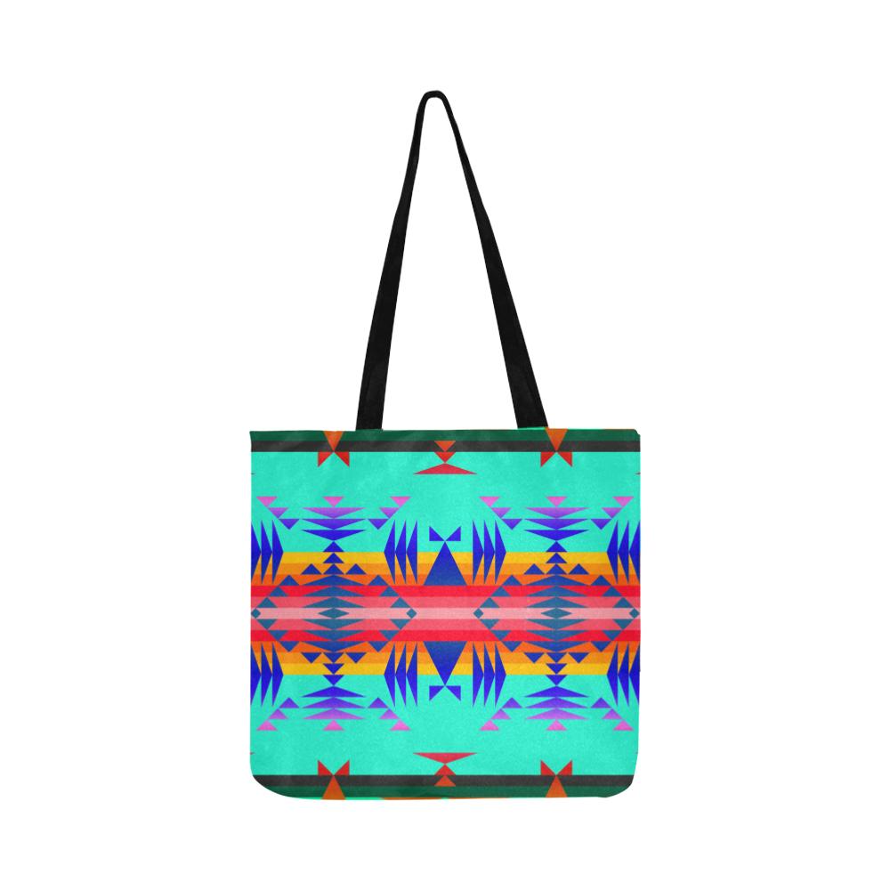 Between the Mountains Spring Reusable Shopping Bag Model 1660 (Two sides) Shopping Tote Bag (1660) e-joyer