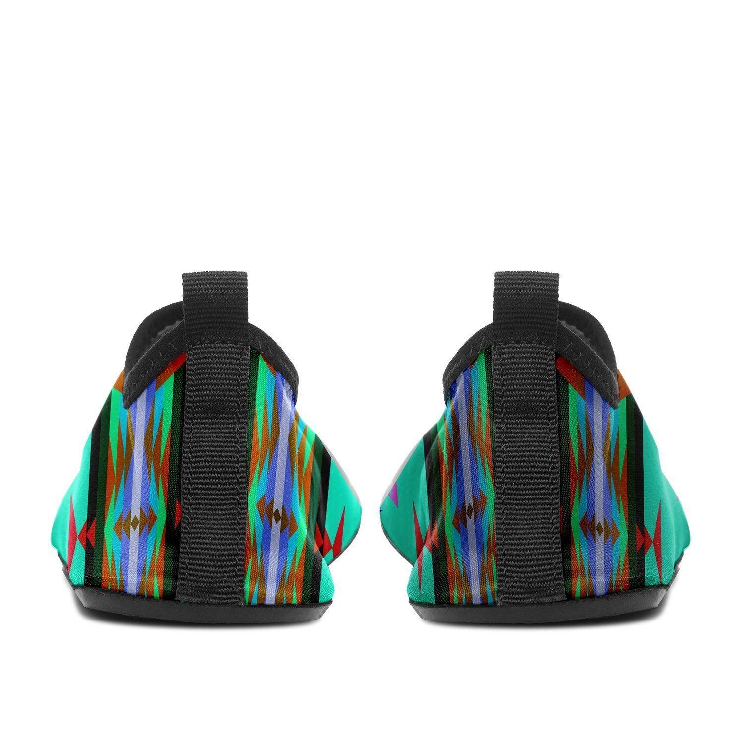 Between the Mountains Spring Sockamoccs Kid's Slip On Shoes 49 Dzine
