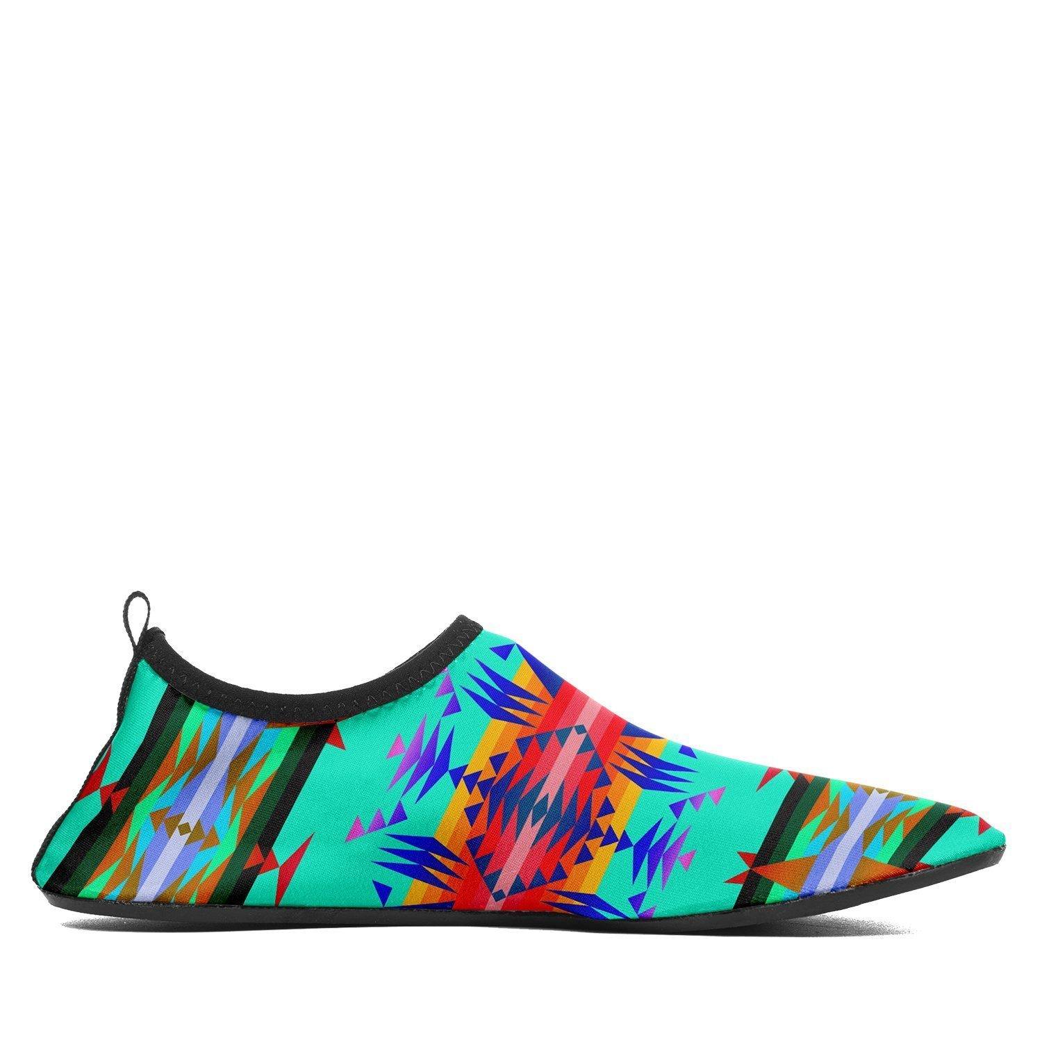 Between the Mountains Spring Sockamoccs Kid's Slip On Shoes 49 Dzine