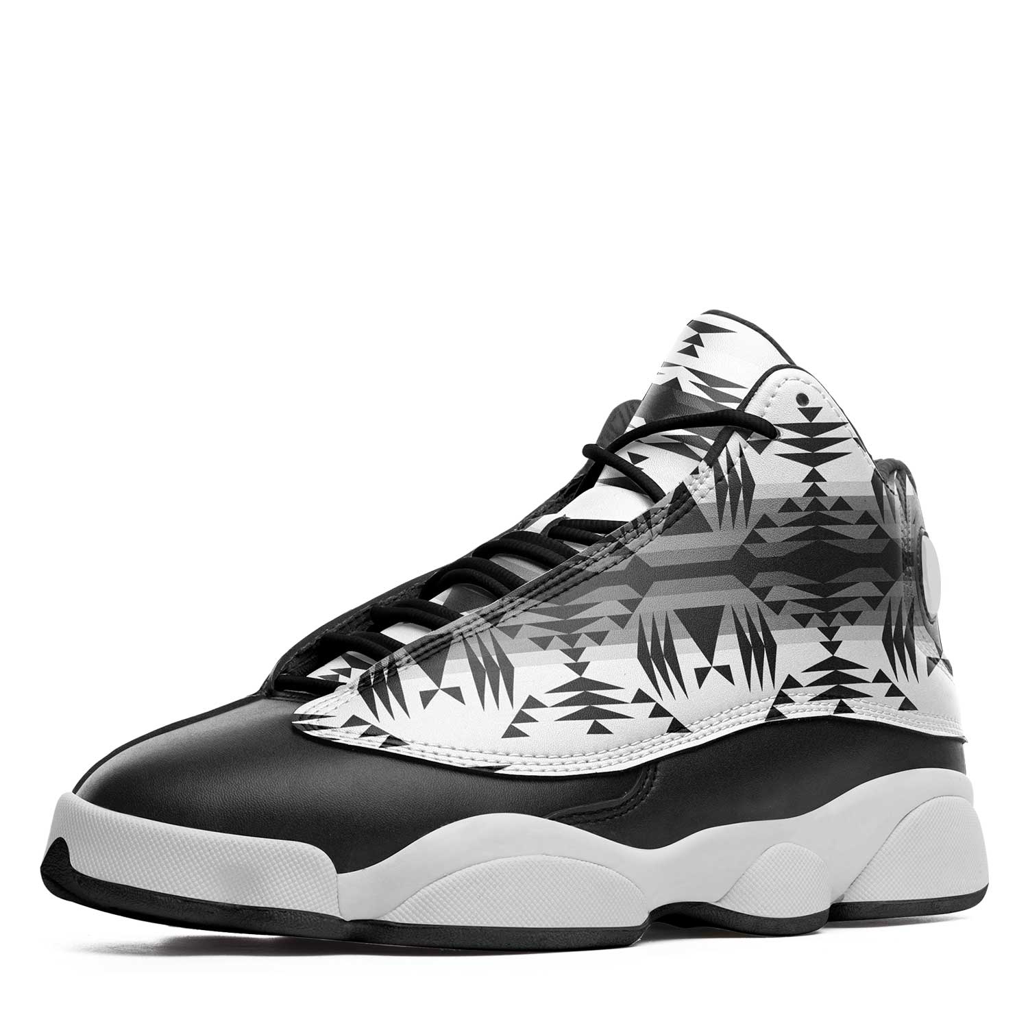 Between the Mountains White and Black Athletic Shoes Herman