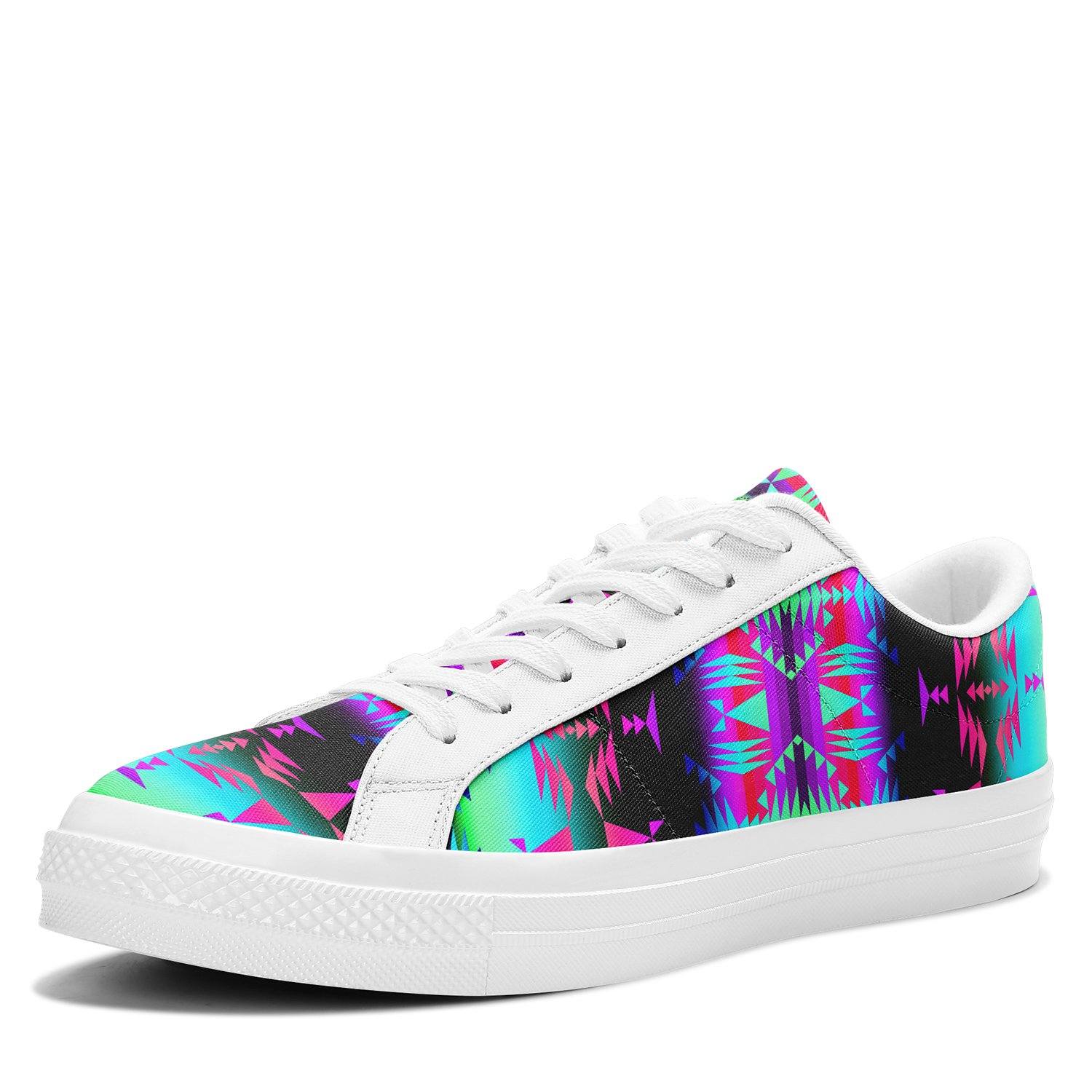 Between the Rocky Mountains Aapisi Low Top Canvas Shoes White Sole 49 Dzine
