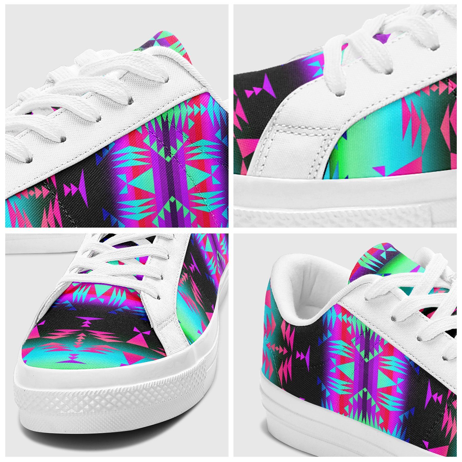 Between the Rocky Mountains Aapisi Low Top Canvas Shoes White Sole 49 Dzine