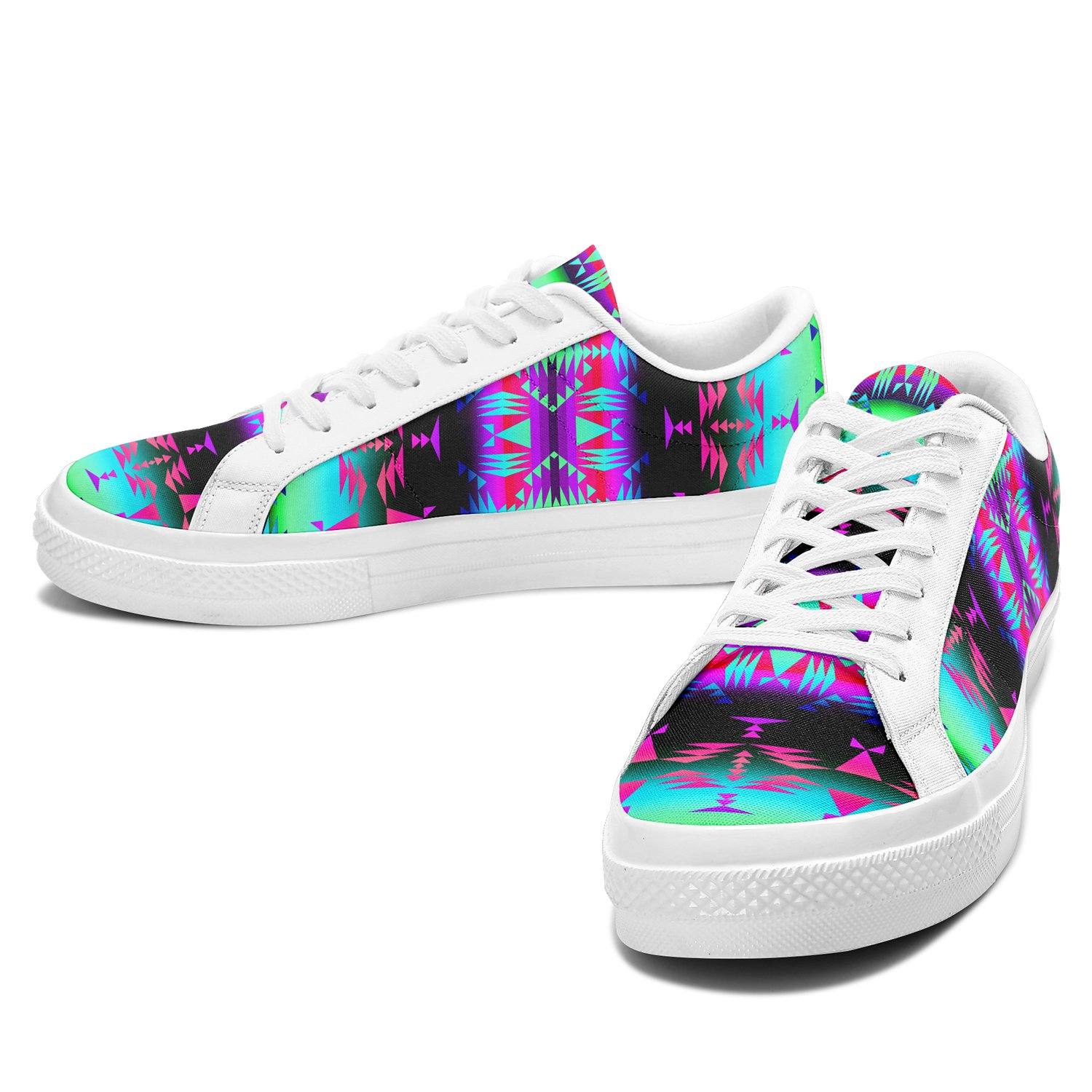 Between the Rocky Mountains Aapisi Low Top Canvas Shoes White Sole 49 Dzine