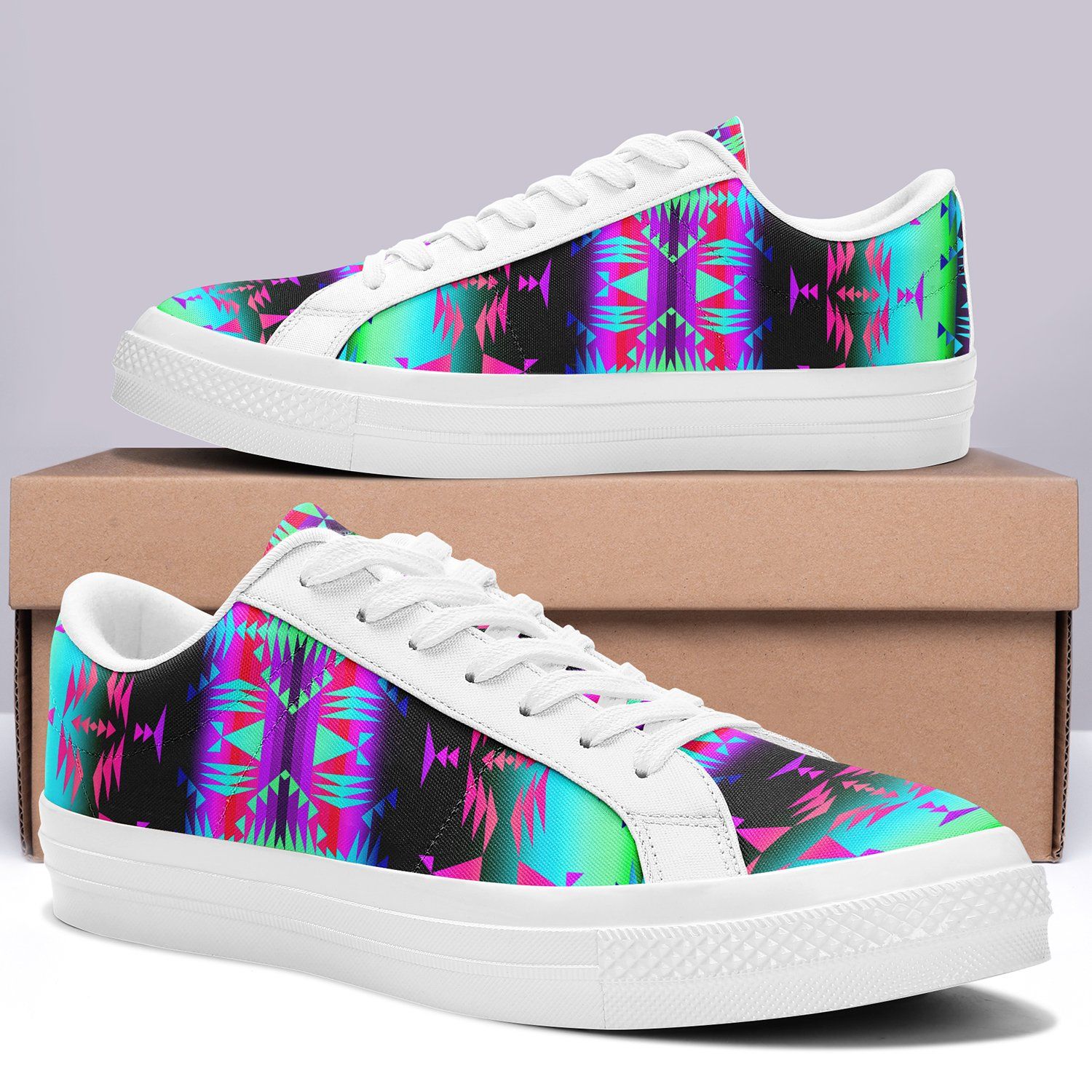 Between the Rocky Mountains Aapisi Low Top Canvas Shoes White Sole 49 Dzine