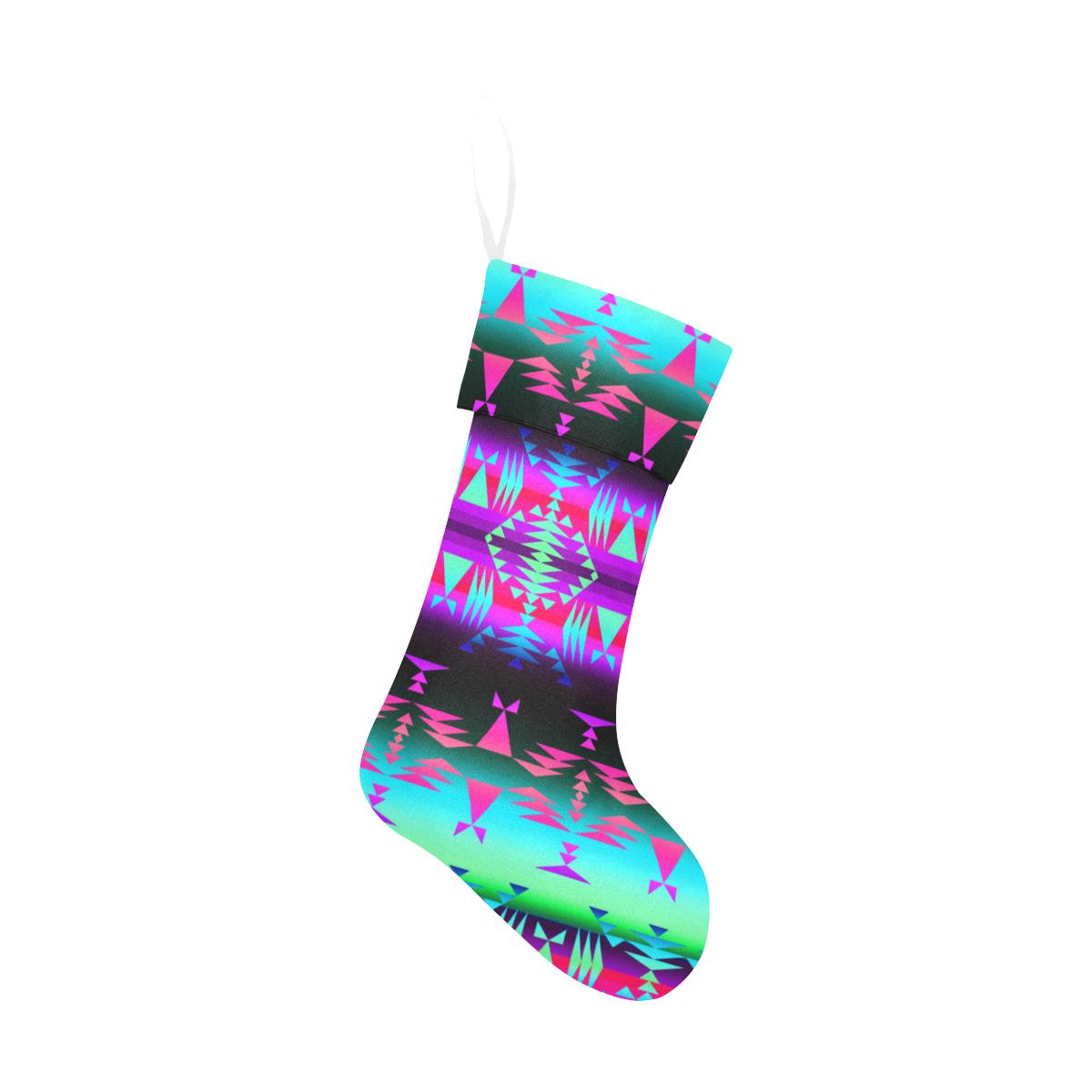 Between the Rocky Mountains Christmas Stocking holiday stocking e-joyer