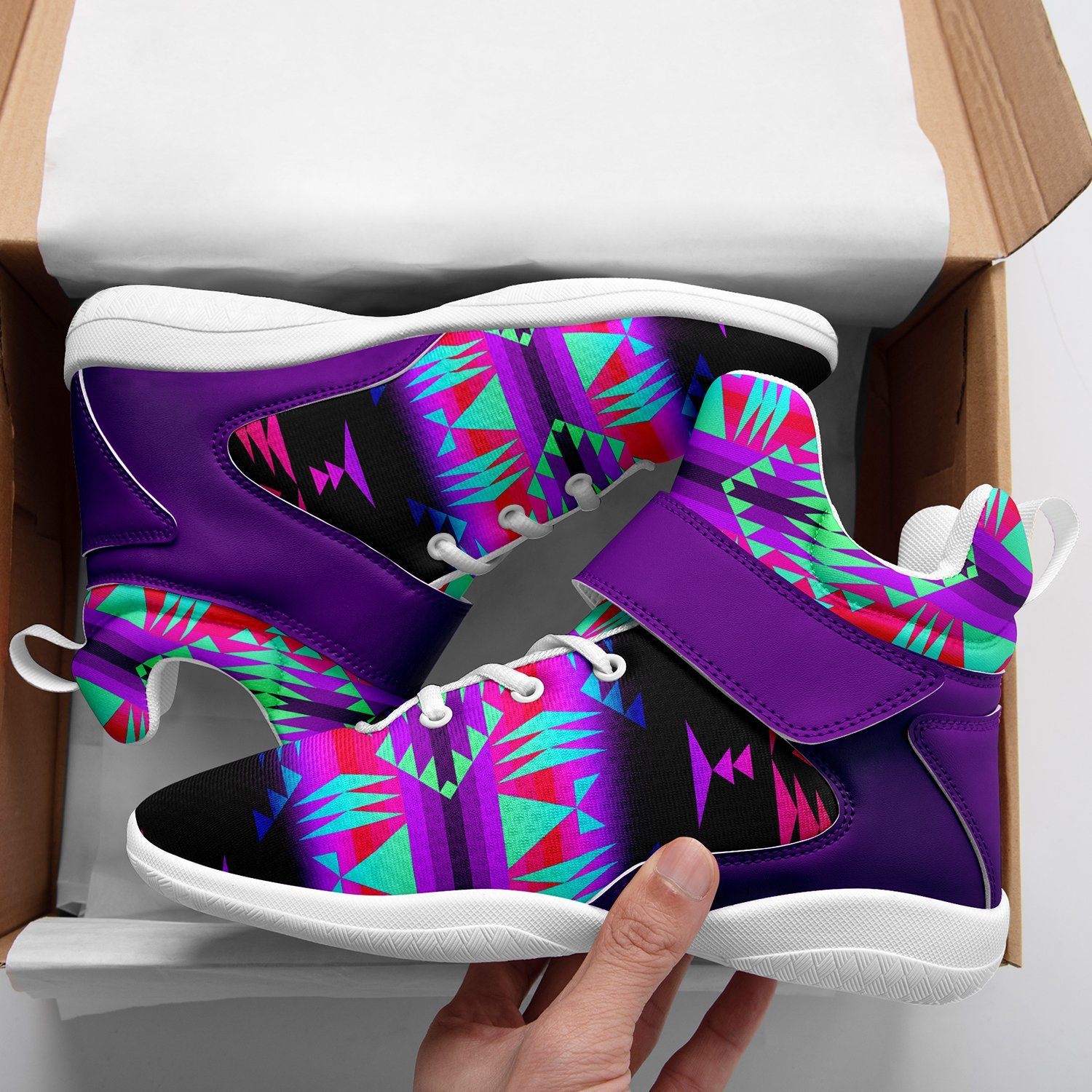 Between the Rocky Mountains Kid's Ipottaa Basketball / Sport High Top Shoes 49 Dzine