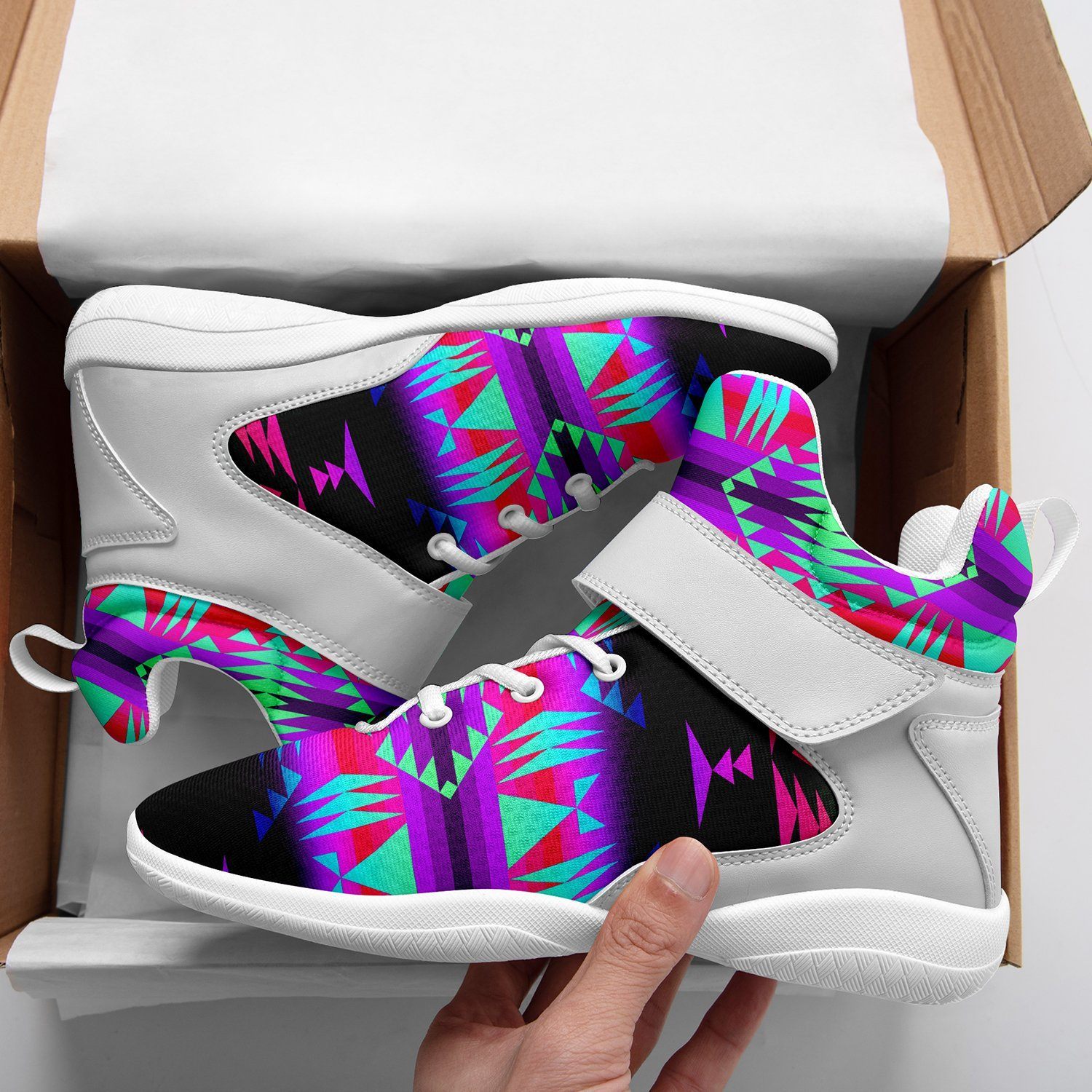 Between the Rocky Mountains Kid's Ipottaa Basketball / Sport High Top Shoes 49 Dzine