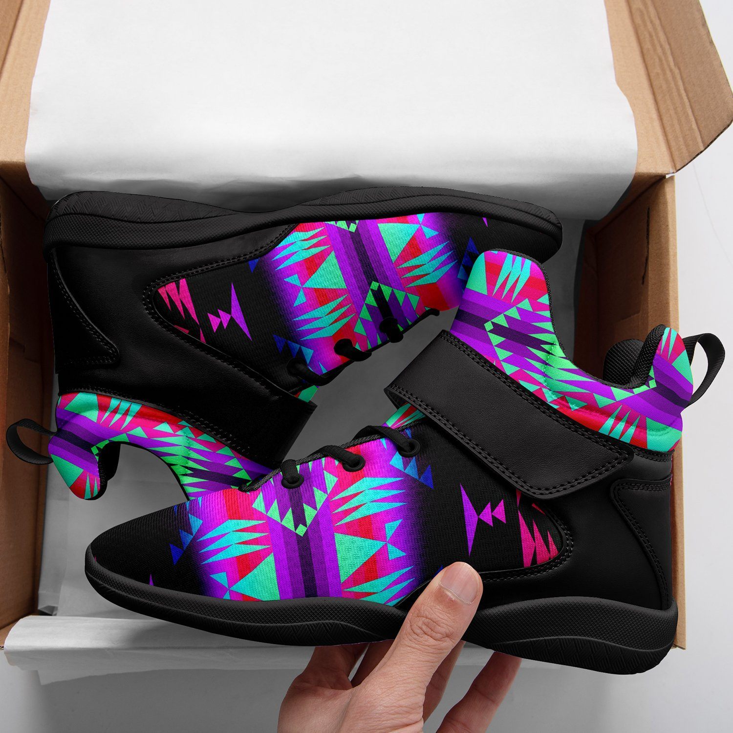 Between the Rocky Mountains Kid's Ipottaa Basketball / Sport High Top Shoes 49 Dzine