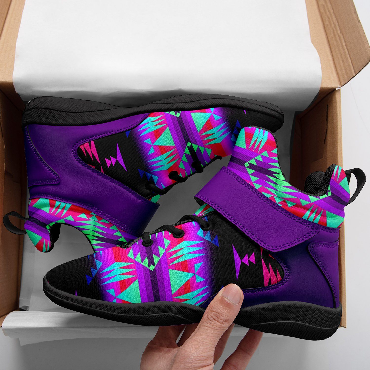 Between the Rocky Mountains Kid's Ipottaa Basketball / Sport High Top Shoes 49 Dzine