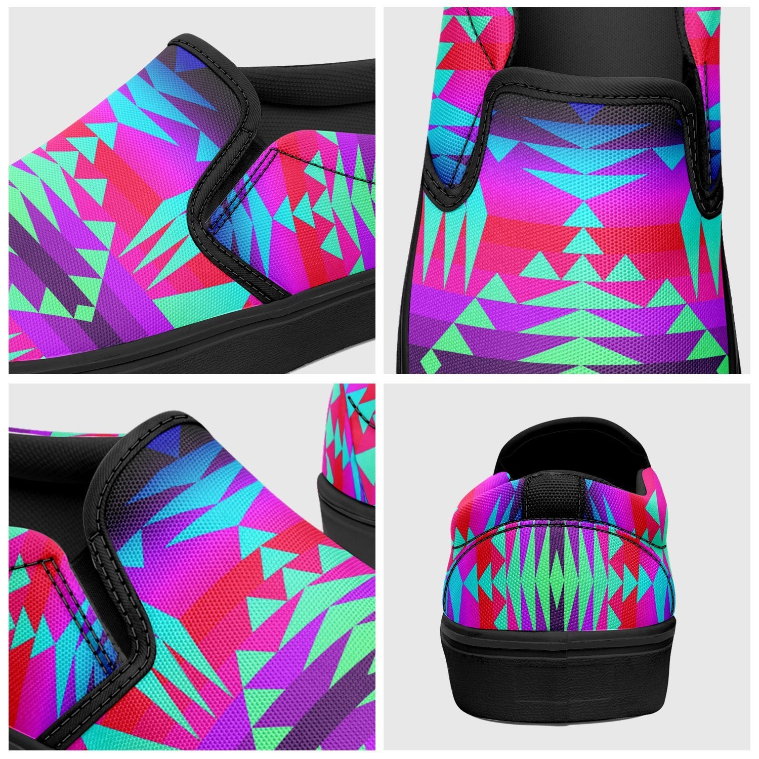 Between the Rocky Mountains Otoyimm Canvas Slip On Shoes 49 Dzine