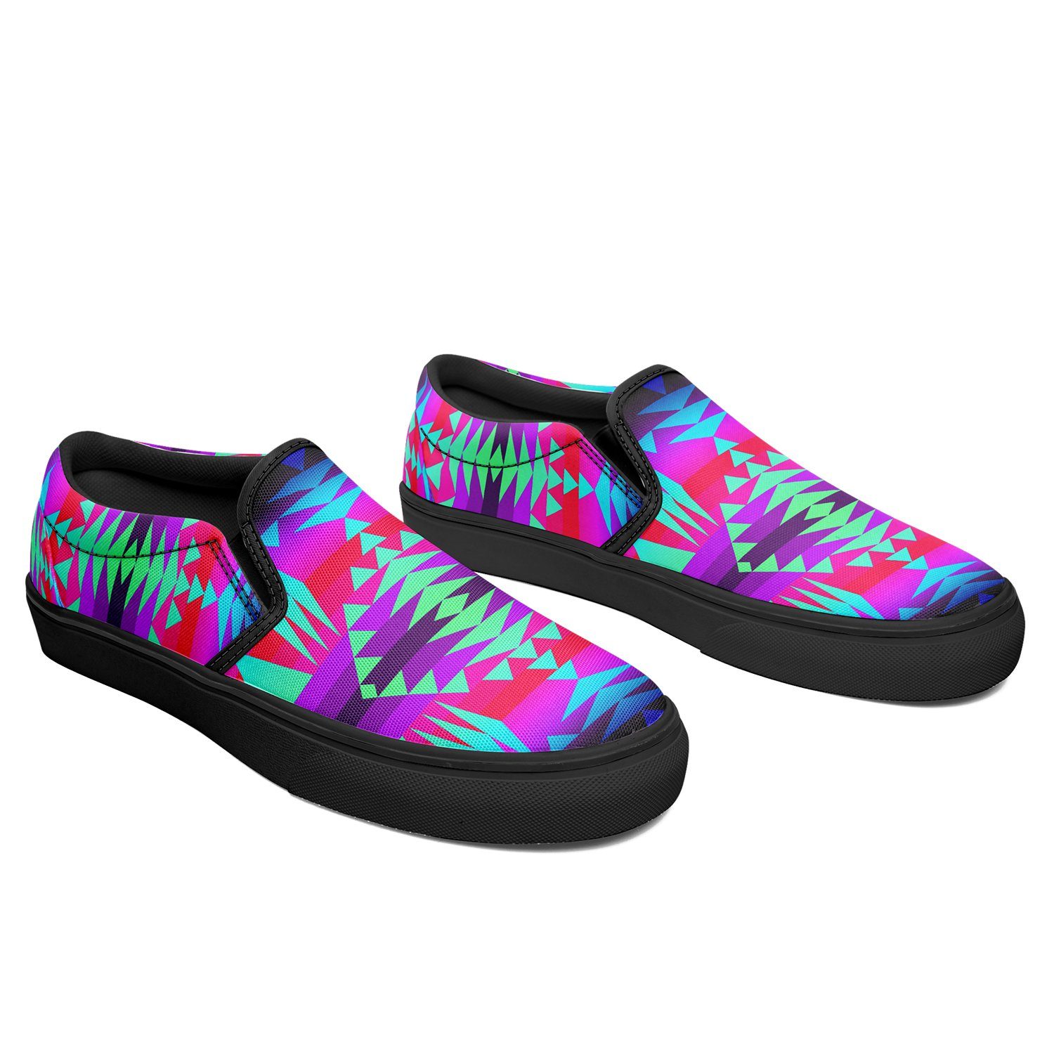 Between the Rocky Mountains Otoyimm Canvas Slip On Shoes 49 Dzine