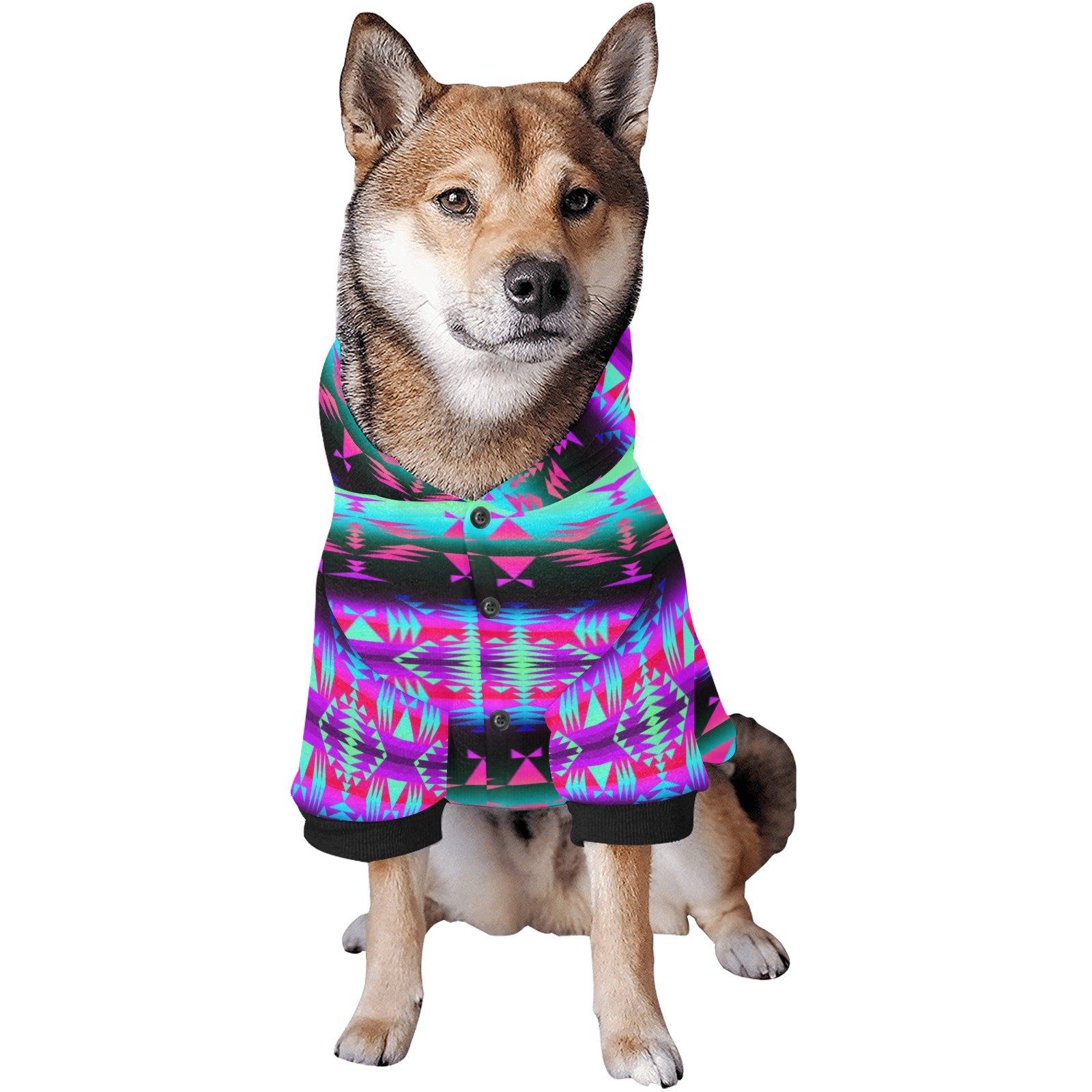 Between the Rocky Mountains Pet Dog Hoodie Pet Dog Hoodie e-joyer