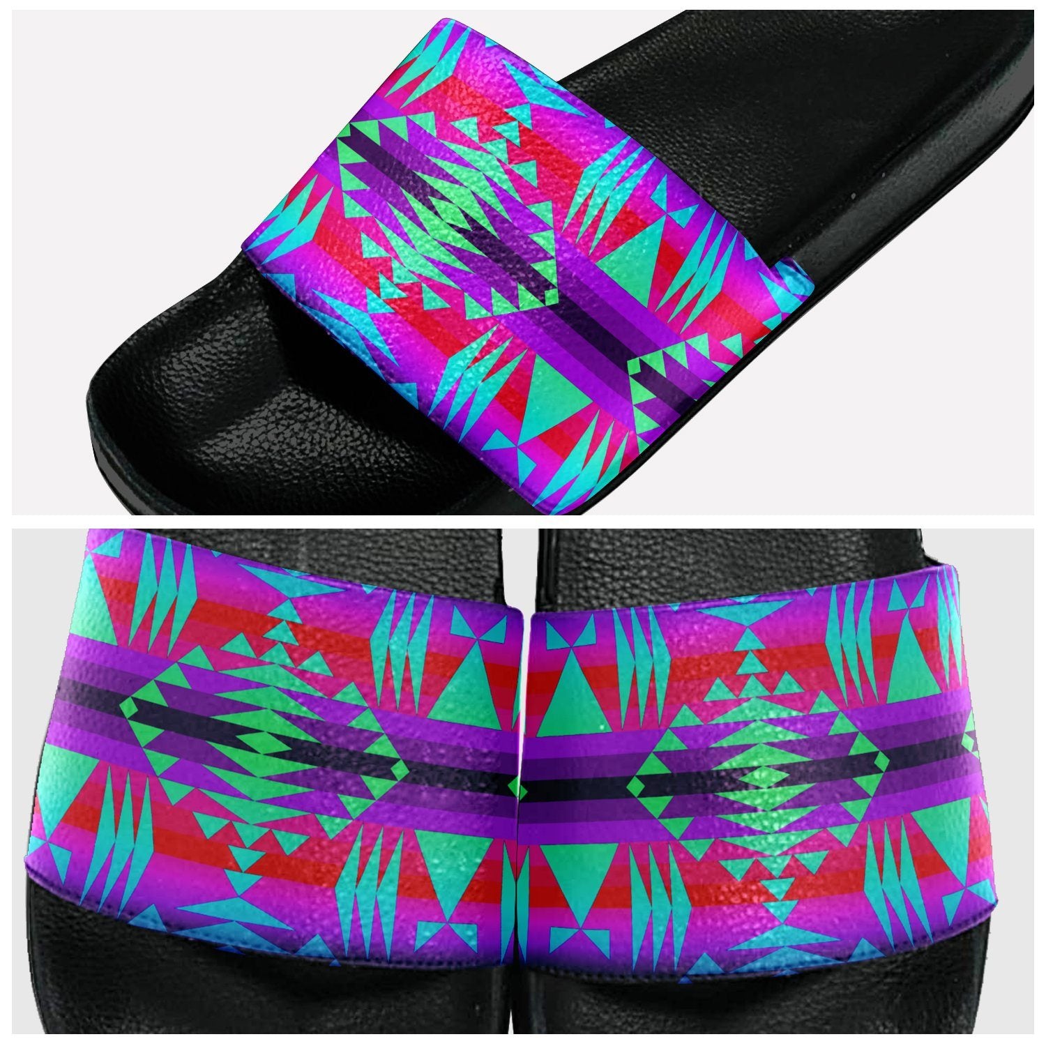 Between the Rocky Mountains Slide Sandals 49 Dzine