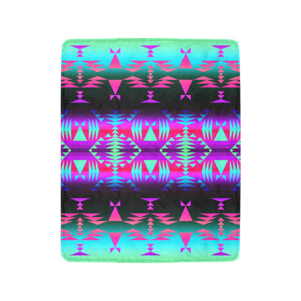 Between the Rocky Mountains Ultra-Soft Micro Fleece Blanket 40"x50" Ultra-Soft Blanket 40''x50'' e-joyer
