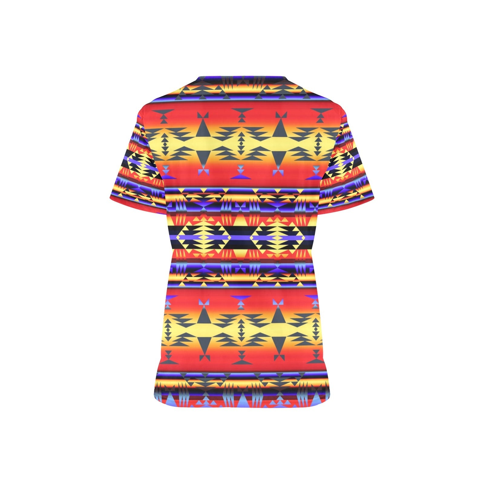 Between the San Juan Mountains All Over Print Scrub Top Scrub Top e-joyer