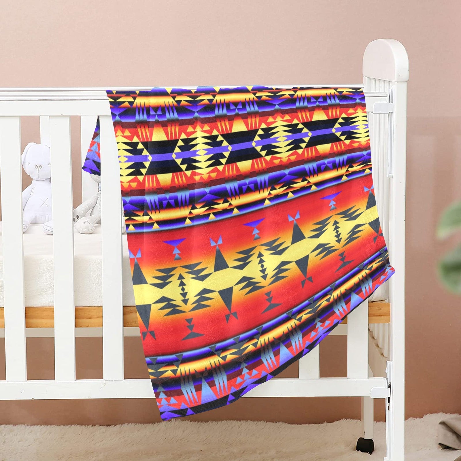 Between the San Juan Mountains Baby Blanket 30"x40" Baby Blanket 30"x40" e-joyer