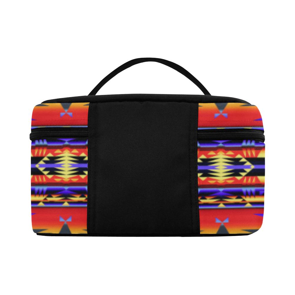 Between the San Juan Mountains Cosmetic Bag/Large (Model 1658) Cosmetic Bag e-joyer