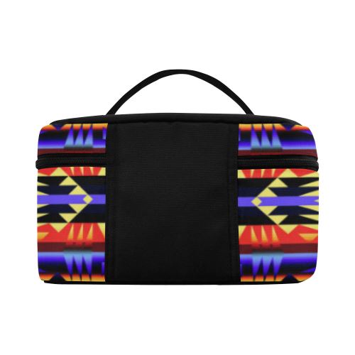 Between the San Juan Mountains Cosmetic Bag/Large (Model 1658) Cosmetic Bag e-joyer