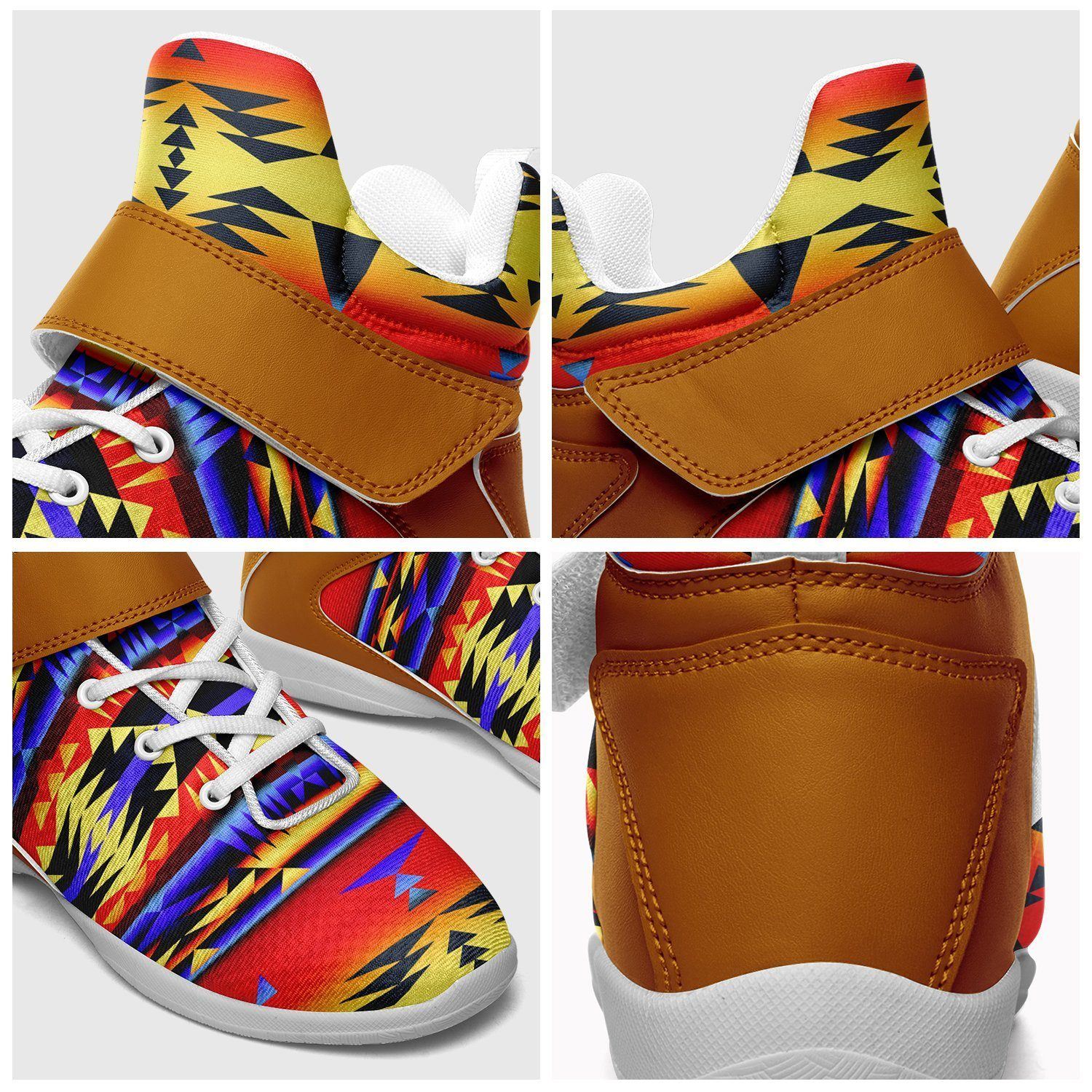 Between the San Juan Mountains Ipottaa Basketball / Sport High Top Shoes - White Sole 49 Dzine