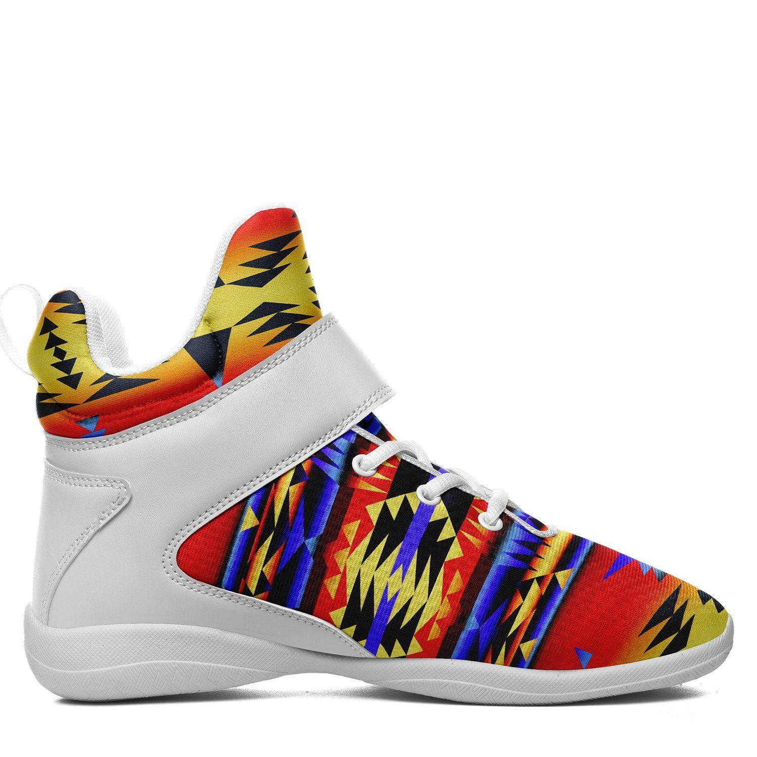 Between the San Juan Mountains Ipottaa Basketball / Sport High Top Shoes - White Sole 49 Dzine