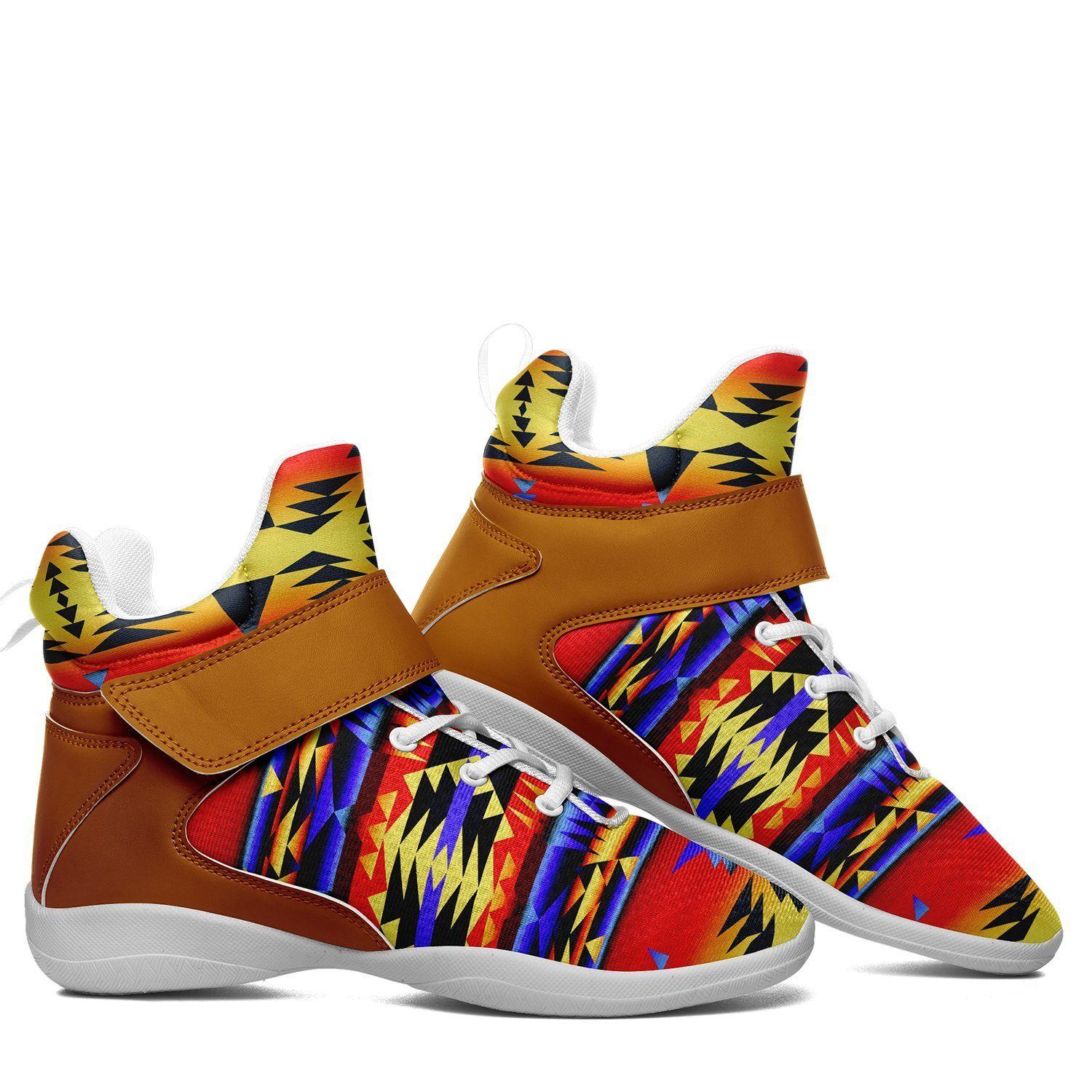 Between the San Juan Mountains Kid's Ipottaa Basketball / Sport High Top Shoes 49 Dzine